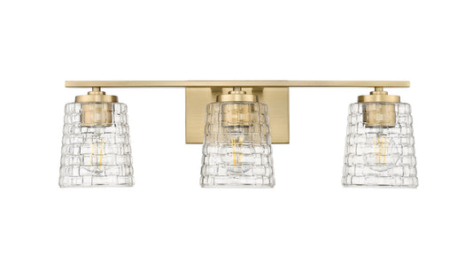 Millennium - 22103-VB - Three Light Vanity - Saben - Vintage Brass