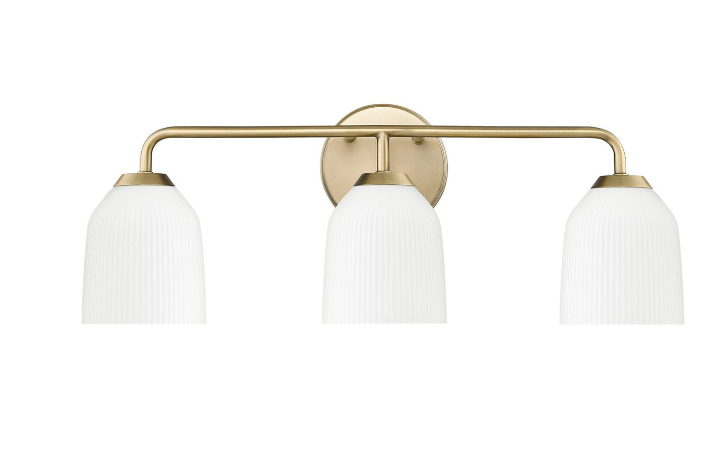 Millennium - 22303-VB - Three Light Vanity - Norah - Vintage Brass