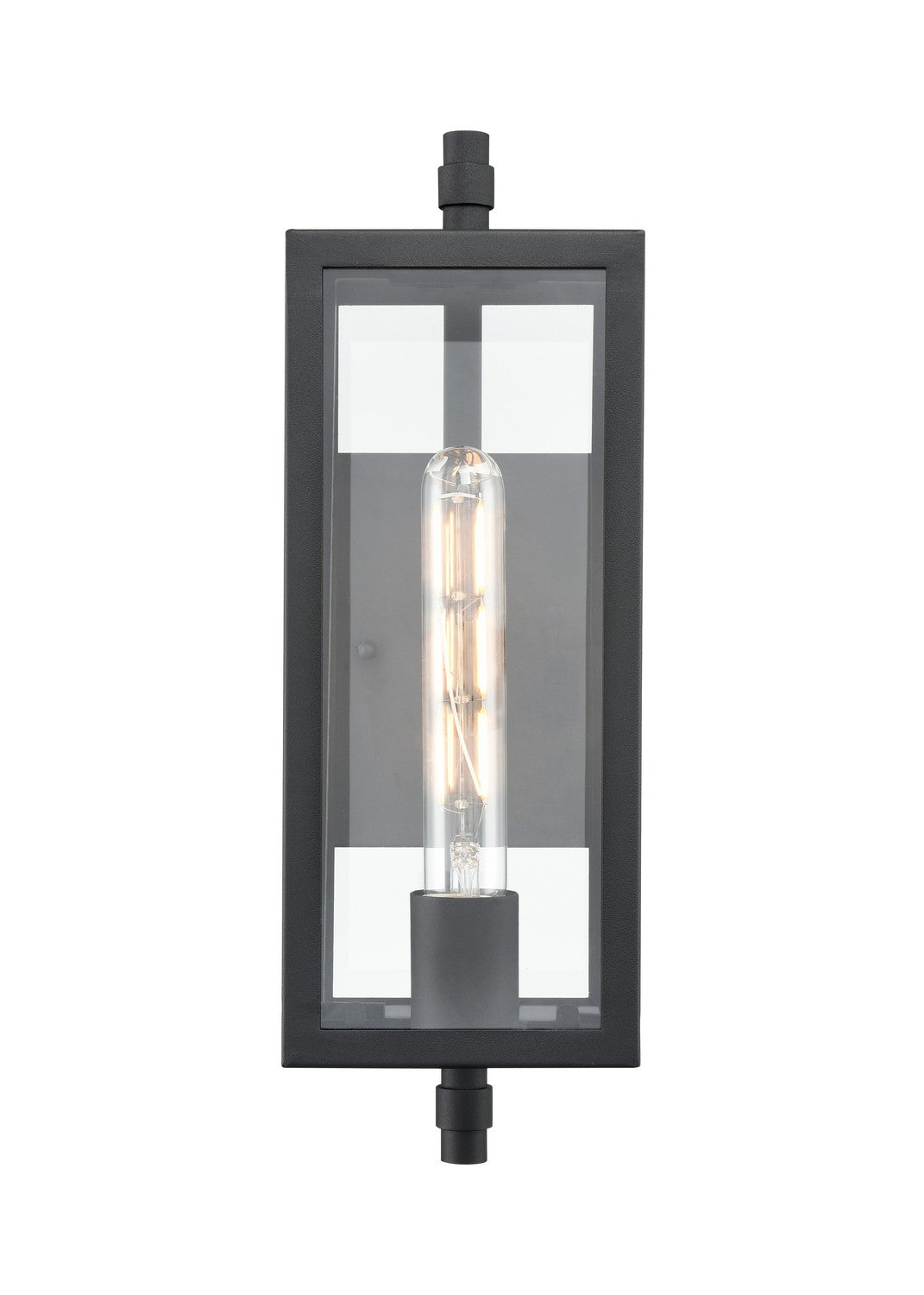 Millennium - 230001-TBK - One Light Outdoor Wall Sconce - Messi - Textured Black