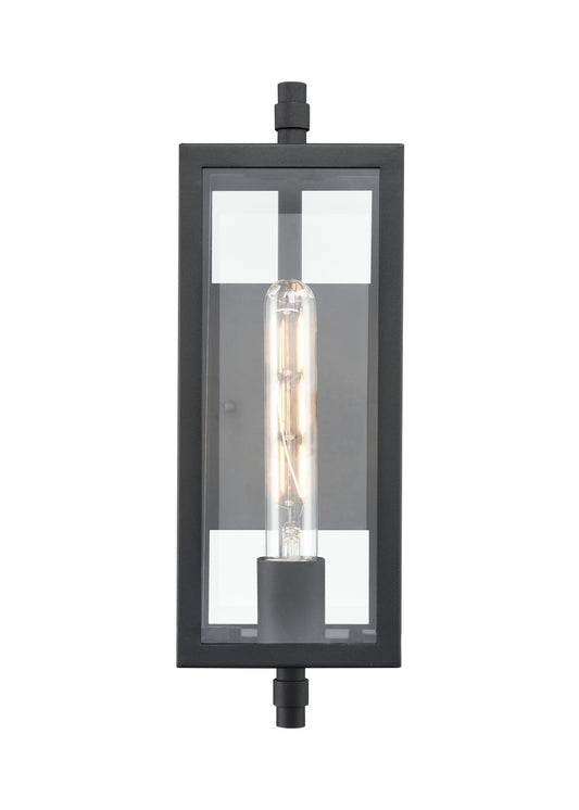 Millennium - 230001-TBK - One Light Outdoor Wall Sconce - Messi - Textured Black