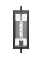 Millennium - 230001-TBK - One Light Outdoor Wall Sconce - Messi - Textured Black