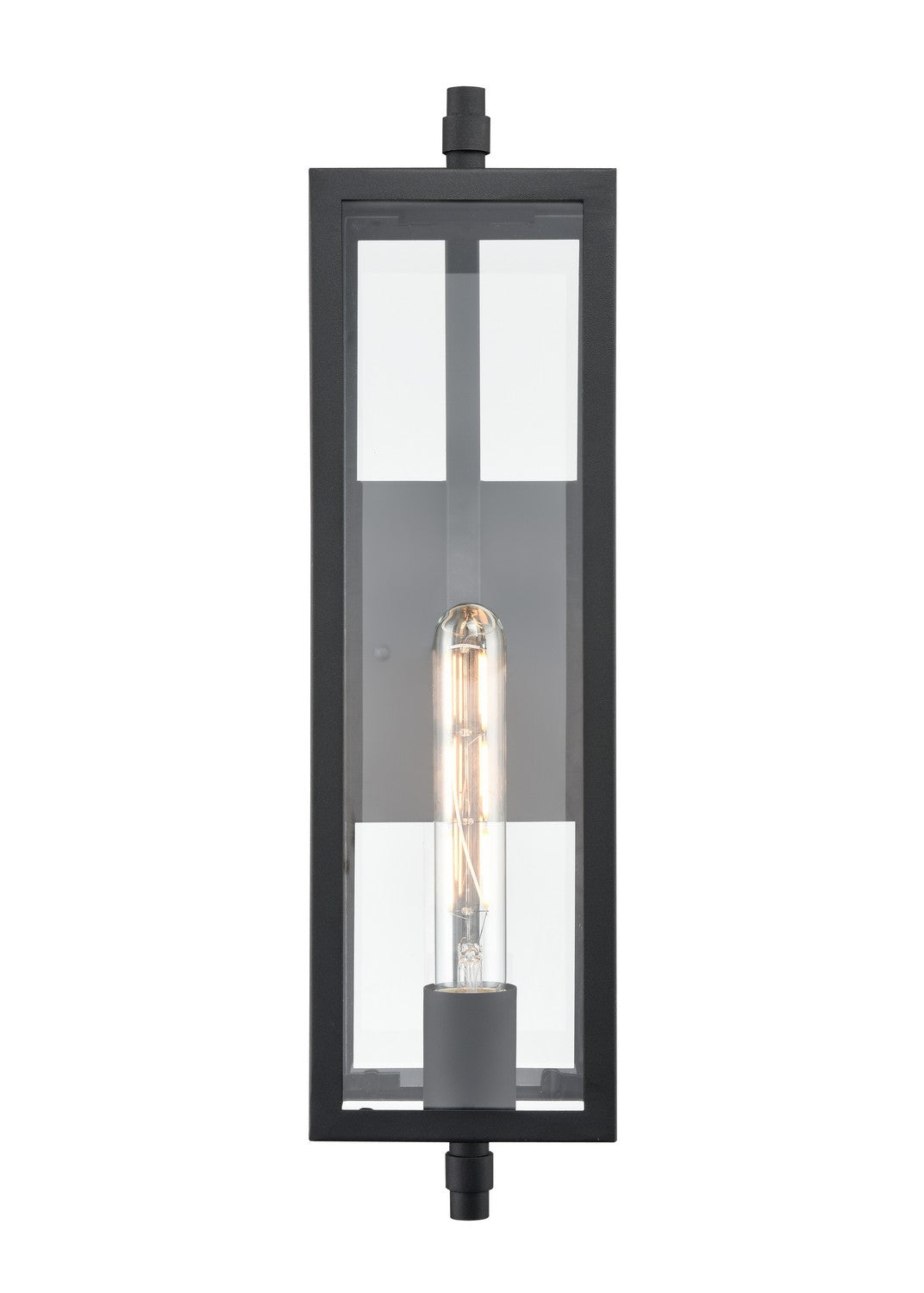 Millennium - 230101-TBK - One Light Outdoor Wall Sconce - Messi - Textured Black