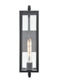 Millennium - 230101-TBK - One Light Outdoor Wall Sconce - Messi - Textured Black