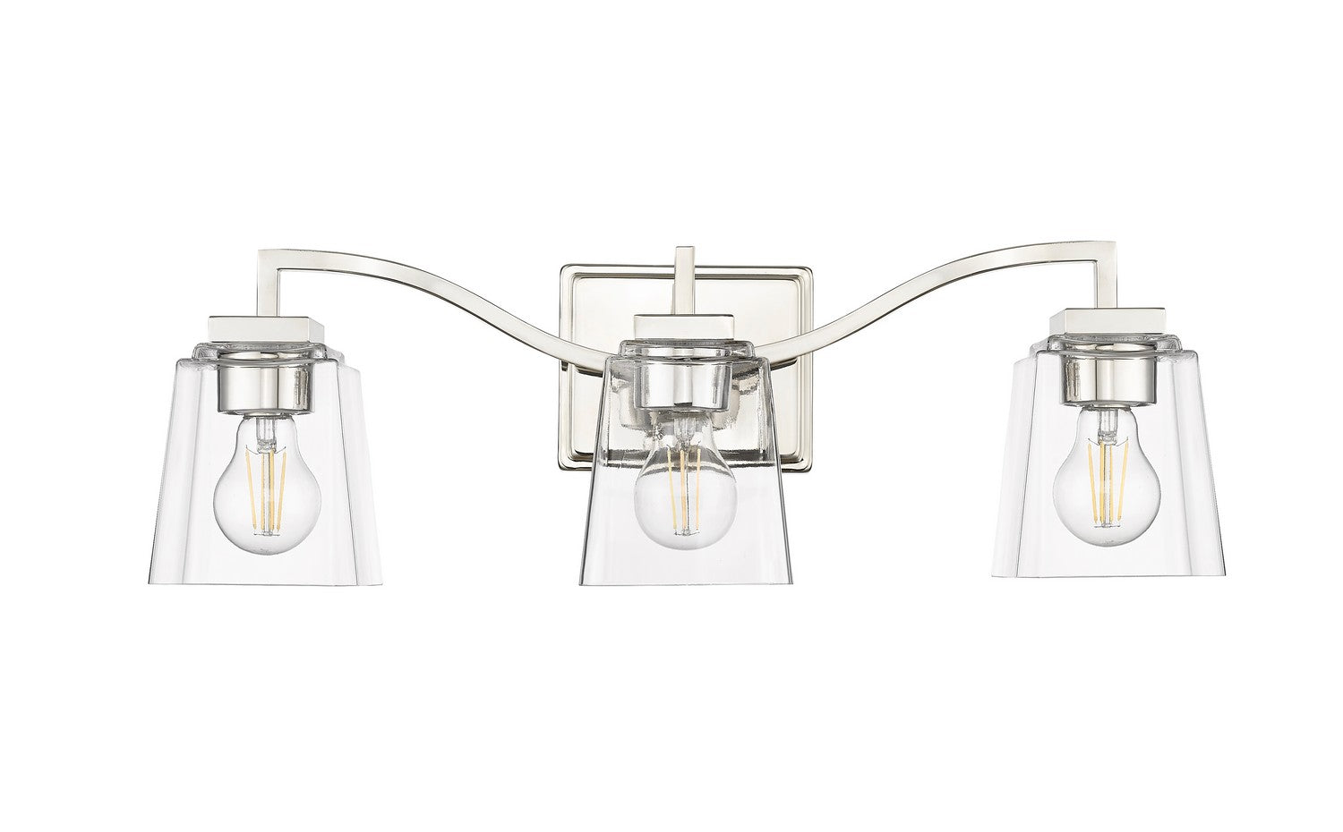 Millennium - 24003-PN - Three Light Vanity - Avenna - Polished Nickel