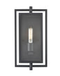 Millennium - 250001-TBK - One Light Outdoor Wall Sconce - Rankin - Textured Black