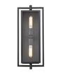 Millennium - 250002-TBK - Two Light Outdoor Wall Sconce - Rankin - Textured Black