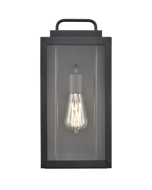 Millennium - 260001-TBK - One Light Outdoor Wall Sconce - Gallatin - Textured Black