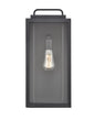 Millennium - 260101-TBK - One Light Outdoor Wall Sconce - Gallatin - Textured Black