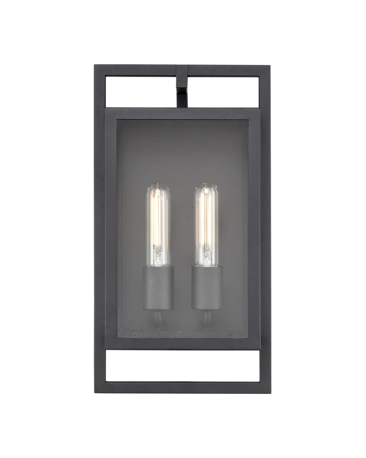 Millennium - 270002-TBK - Two Light Outdoor Wall Sconce - Agatha - Textured Black