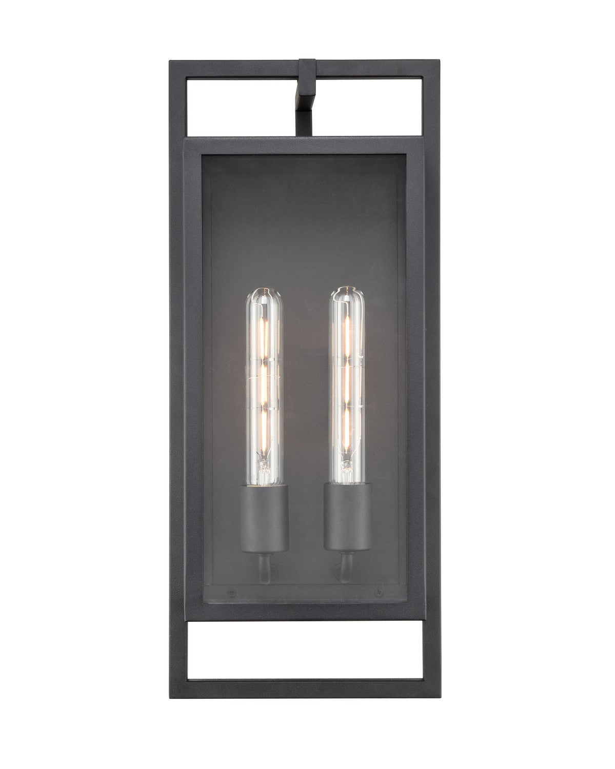 Millennium - 270102-TBK - Two Light Outdoor Wall Sconce - Agatha - Textured Black