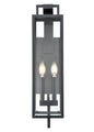 Millennium - 280002-TBK - Two Light Outdoor Wall Sconce - Lamont - Textured Black