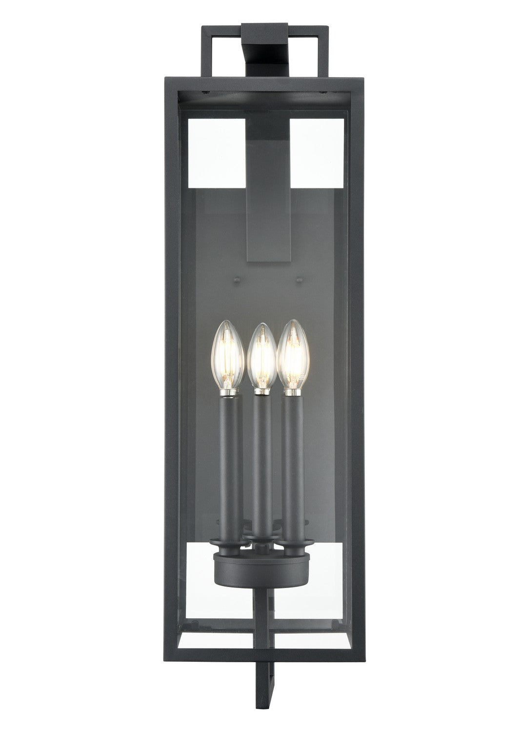 Millennium - 280003-TBK - Three Light Outdoor Wall Sconce - Lamont - Textured Black