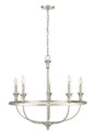 Millennium - 28005-BN - Five Light Chandelier - Emery - Brushed Nickel