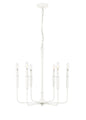 Millennium - 29306-TWH - Six Light Chandelier - Savanne - Textured White