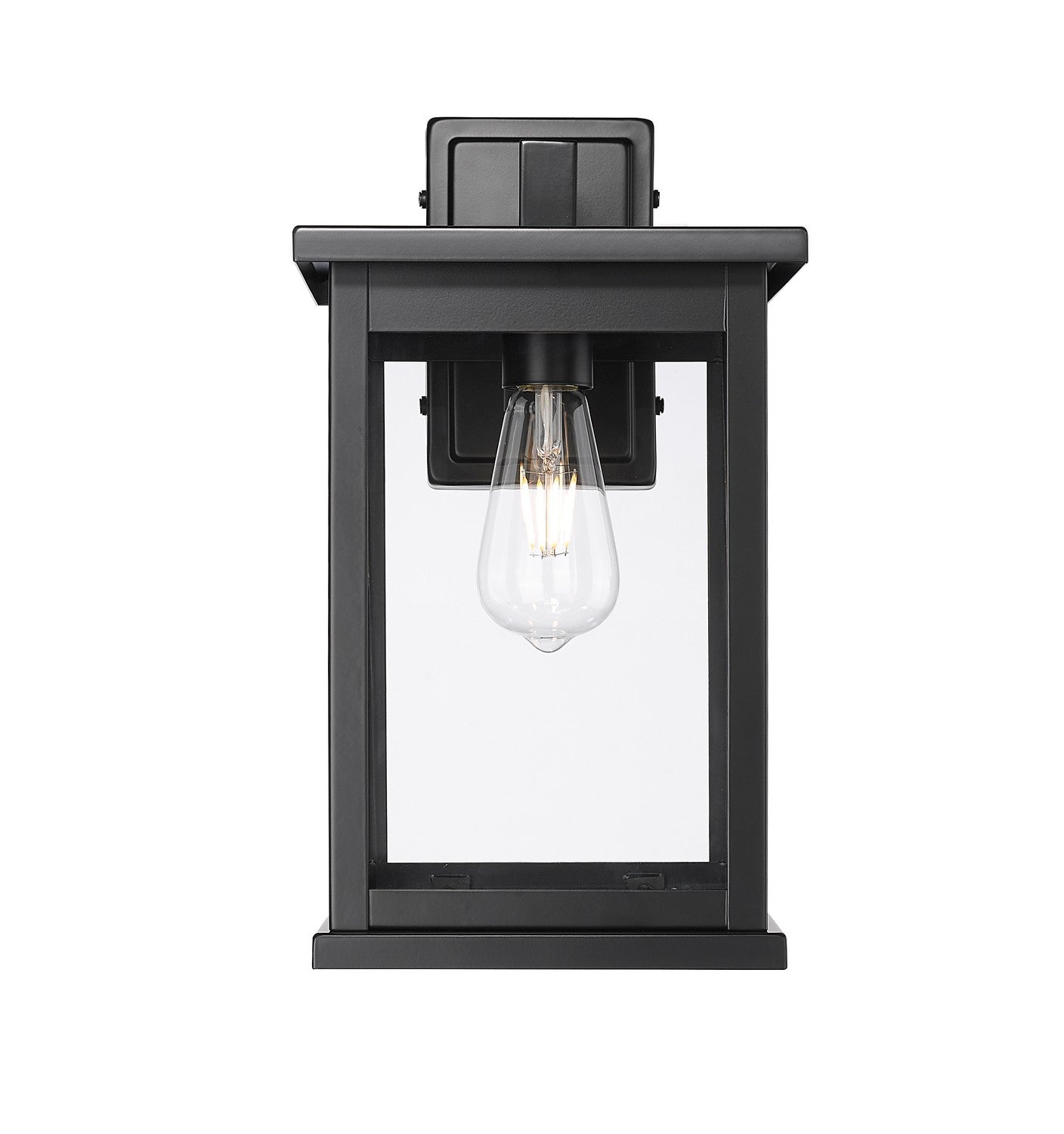 Millennium - 4126-PBK - One Light Outdoor Wall Sconce - Bowton II - Powder Coated Black