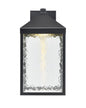 Millennium - 72201-PBK - LED Outdoor Wall Sconce - Aaron - Powder Coated Black