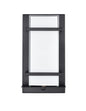 Millennium - 75001-PBK - LED Outdoor Wall Sconce - Powder Coated Black