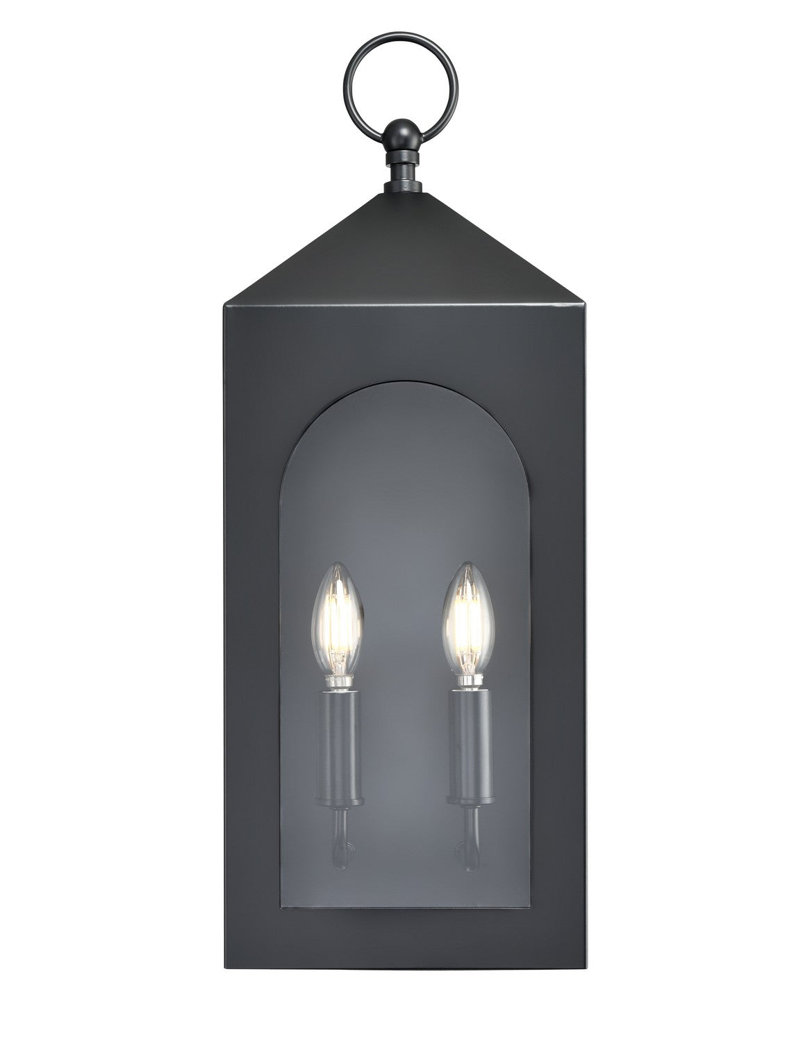 Millennium - 7812-PBK - Two Light Outdoor Wall Sconce - Bratton - Powder Coated Black