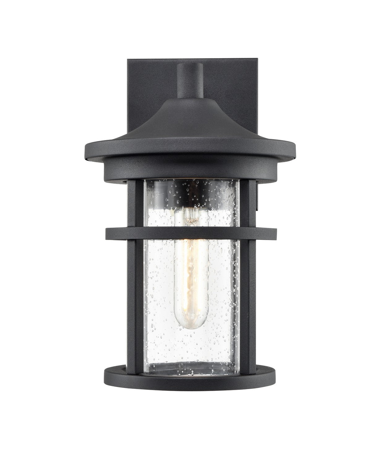 Millennium - 91301-TBK - One Light Outdoor Wall Sconce - Namath - Textured Black