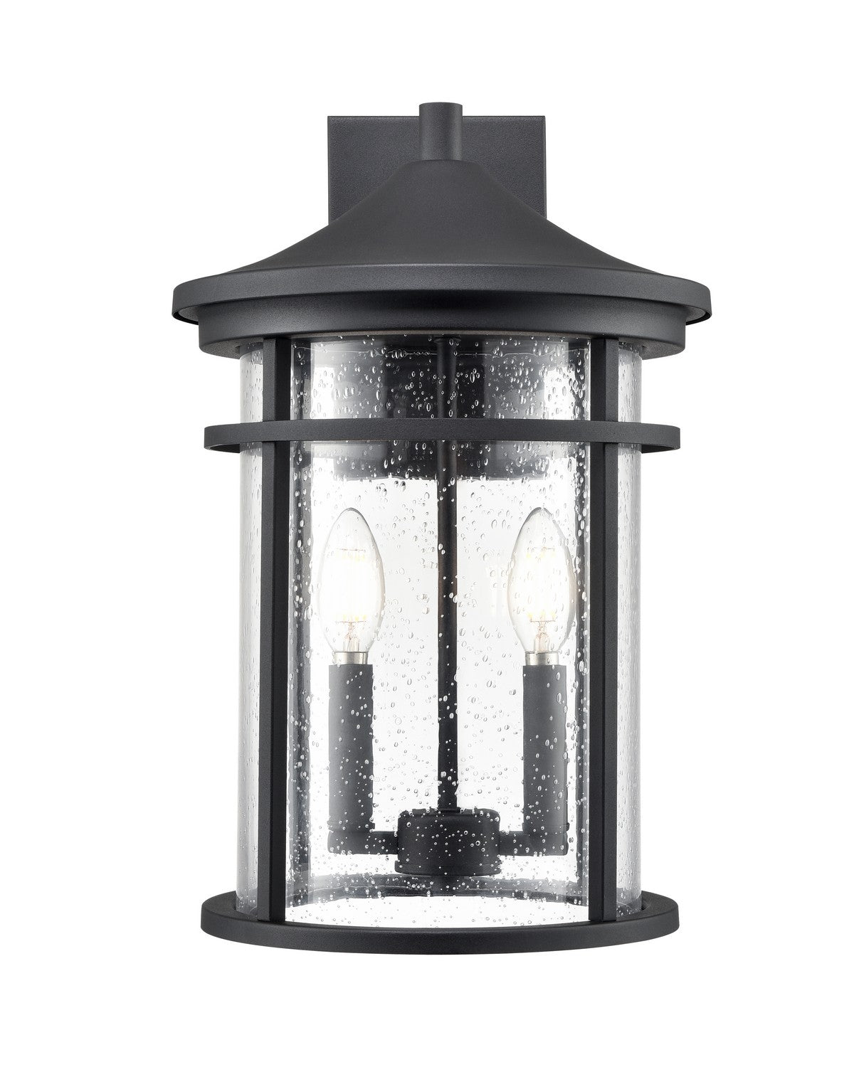 Millennium - 91322-TBK - Two Light Outdoor Wall Sconce - Namath - Textured Black