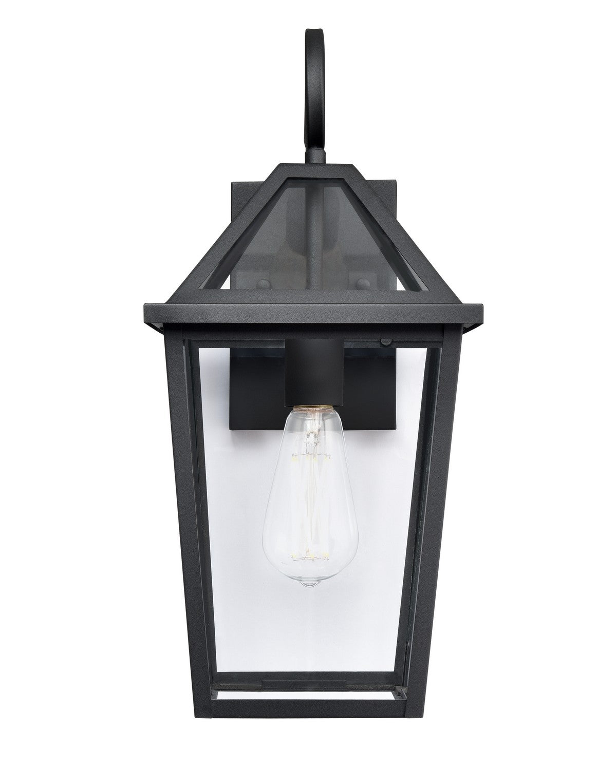 Millennium - 91411-TBK - One Light Outdoor Wall Sconce - Eston - Textured Black