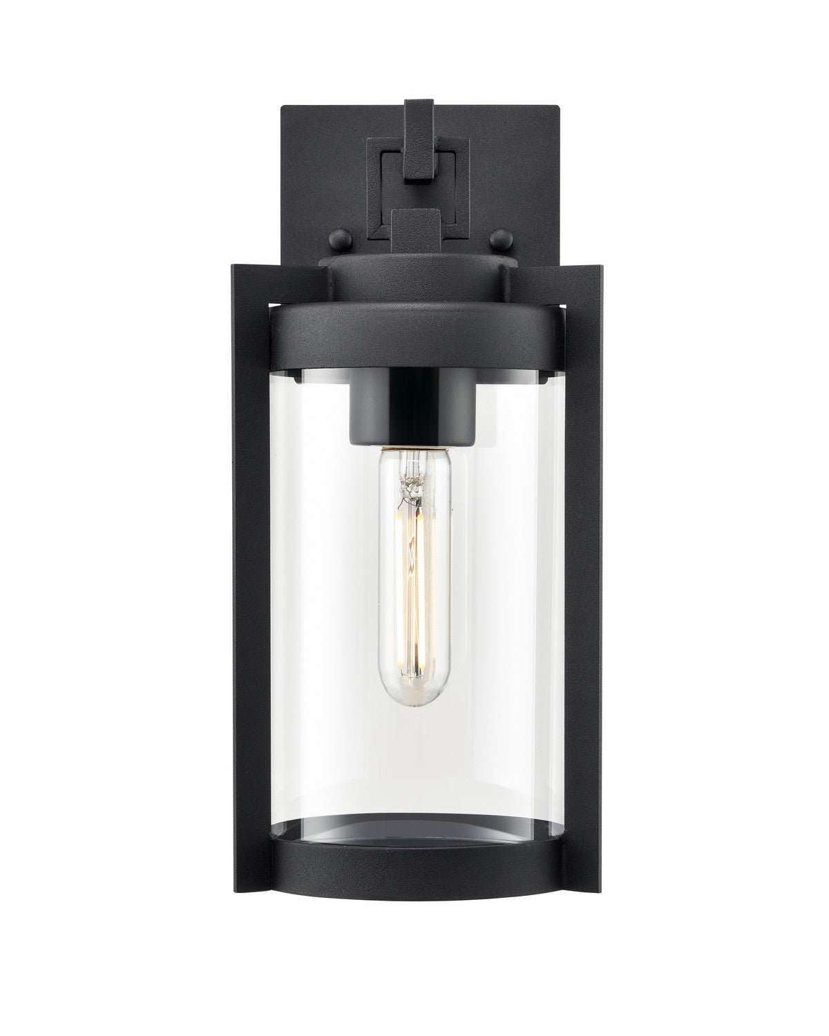 Millennium - 91501-TBK - One Light Outdoor Wall Sconce - Ellway - Textured Black