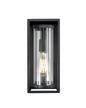 Millennium - 91601-TBK - One Light Outdoor Wall Sconce - Caleb - Textured Black