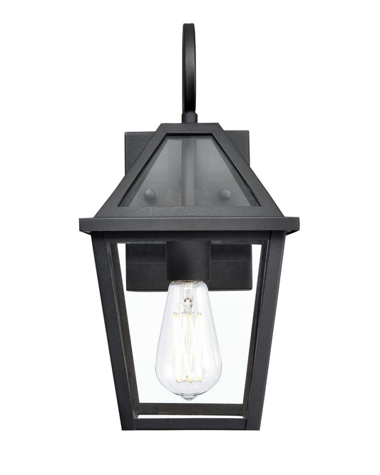 Millennium - 92401-TBK - One Light Outdoor Wall Sconce - Eston - Textured Black