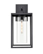 Millennium - 93131-TBK - One Light Outdoor Wall Sconce - Ellway - Textured Black