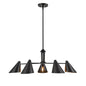 Millennium - 99005-MB - Five Light Chandelier - Warhol - Matte Black