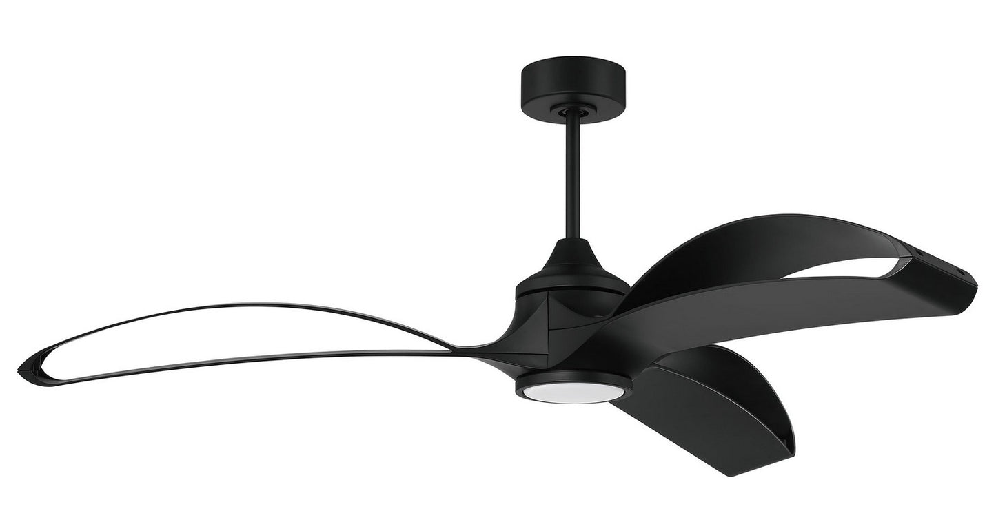 Craftmade - BDX60FB3 - 60"Ceiling Fan - Bandeaux - Flat Black