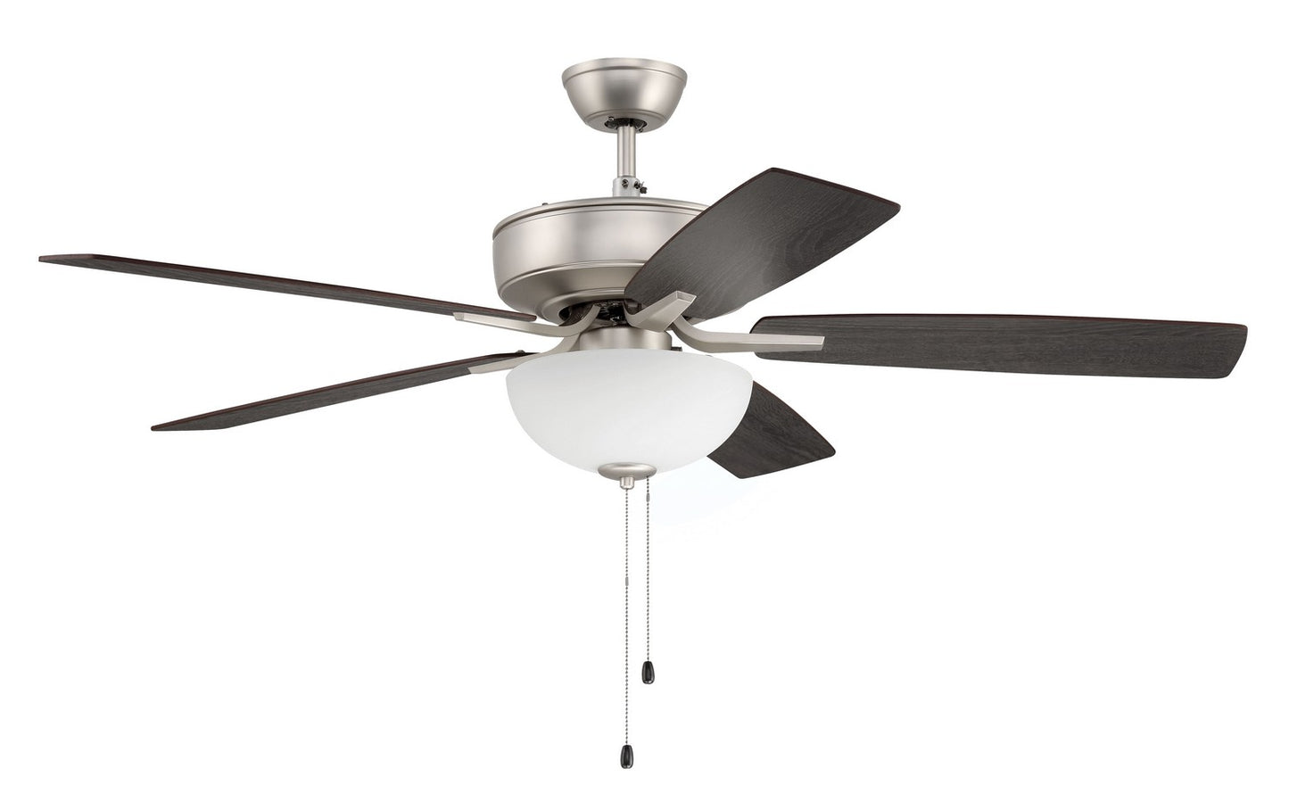 Craftmade - P211BN5-52WLNGW - 52"Ceiling Fan - Pro Plus 211 - Brushed Nickel