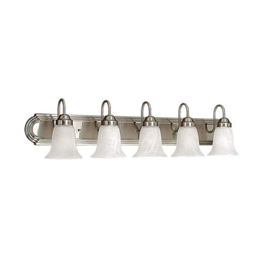 Millennium - 485-SN - Five Light Vanity - Satin Nickel