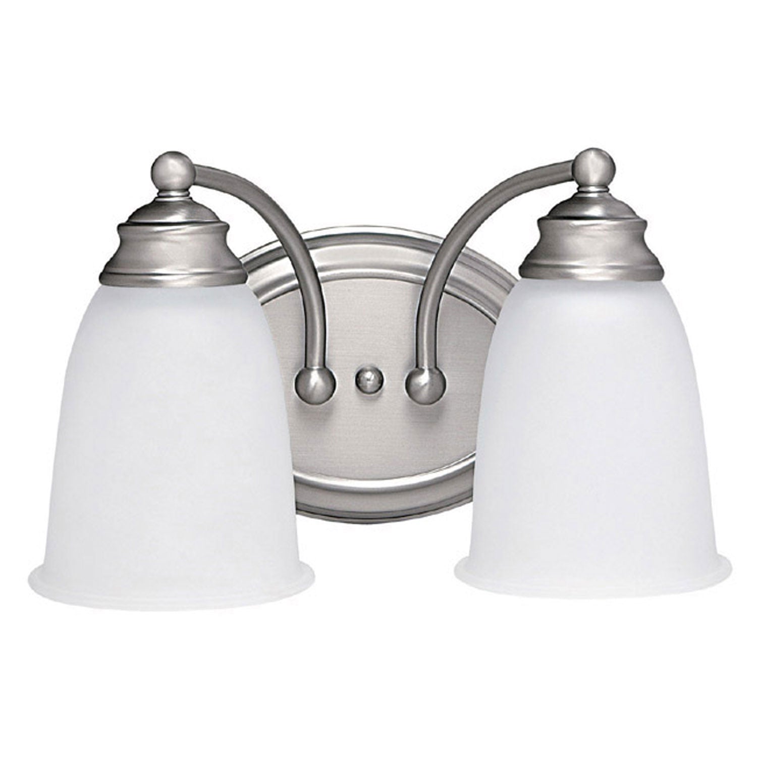 Capital Lighting - 1087MN-132 - Two Light Vanity - Clarke - Matte Nickel