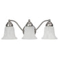 Capital Lighting - 1363MN-117 - Three Light Vanity - Brady - Matte Nickel