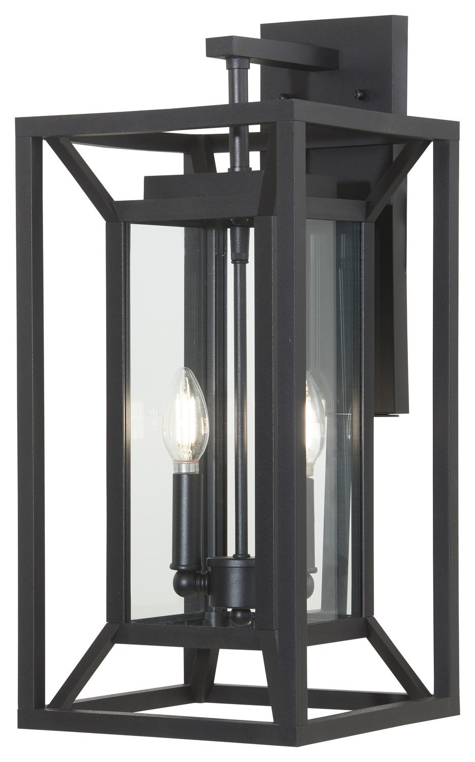 Minka-Lavery - 71262-66-C - Two Light Outdoor Wall Mount - Harbor View - Sand Coal