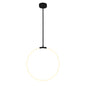 CWI Lighting - 1273P24-1-101 - LED Chandelier - Hoops - Black