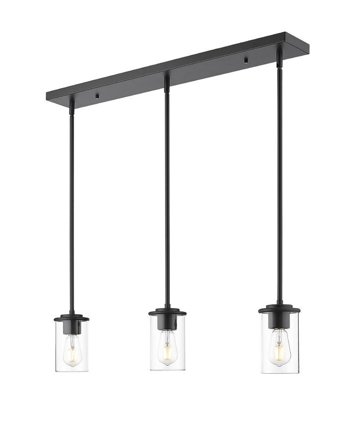 Z-Lite - 742MP-3MB - Three Light Pendant - Thayer - Matte Black