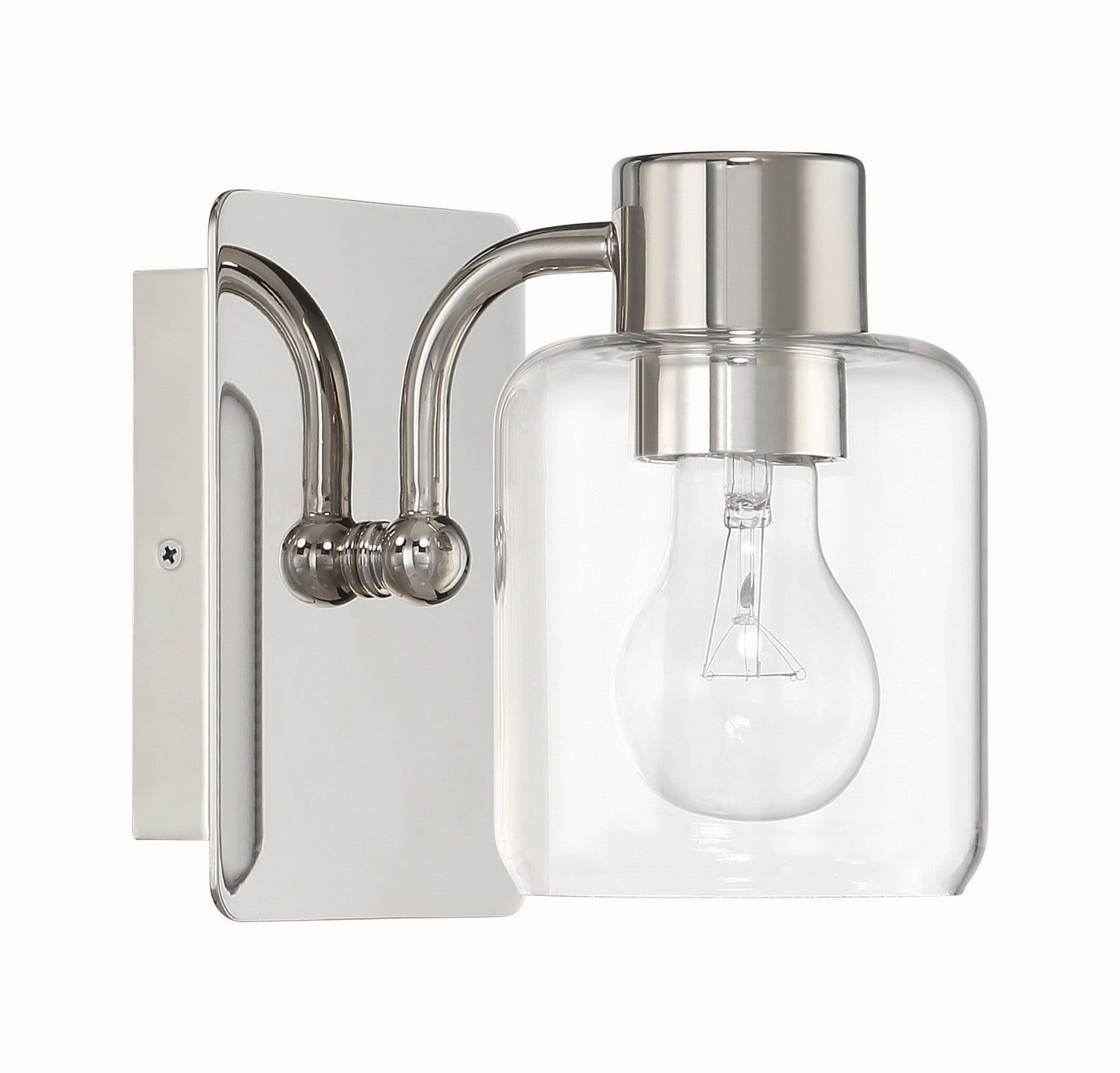 Craftmade - 17705PLN1 - One Light Wall Sconce - Rori - Polished Nickel