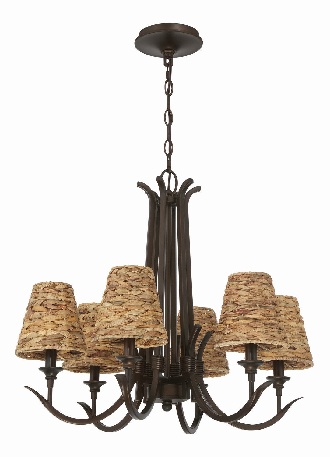 Craftmade - 58326-ABZ - Six Light Chandelier - Kokomo - Aged Bronze Brushed