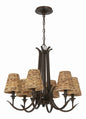 Craftmade - 58326-ABZ - Six Light Chandelier - Kokomo - Aged Bronze Brushed