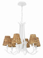 Craftmade - 58326-MWW - Six Light Chandelier - Kokomo - Matte White