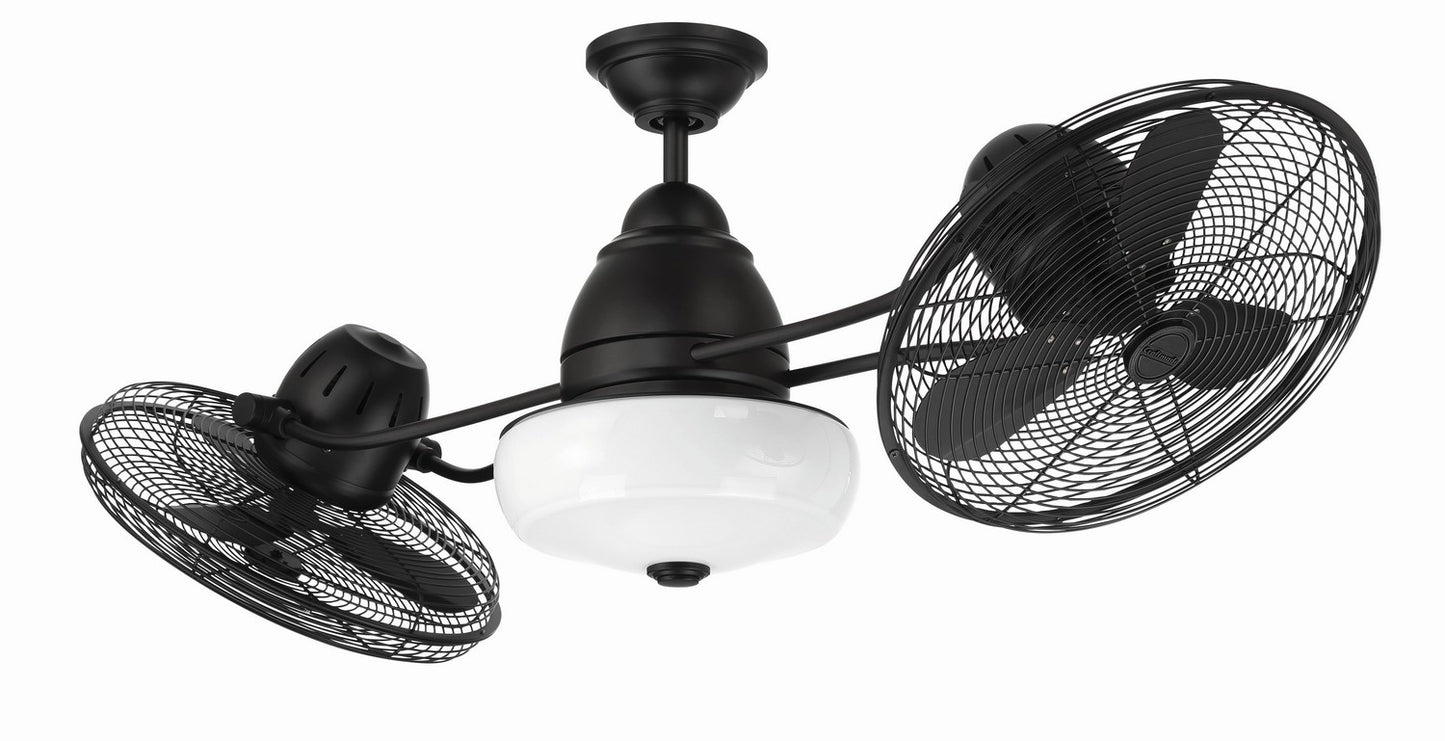 Craftmade - BW248FB6 - 48"Ceiling Fan - Bellows II Indoor/Outdoor - Flat Black