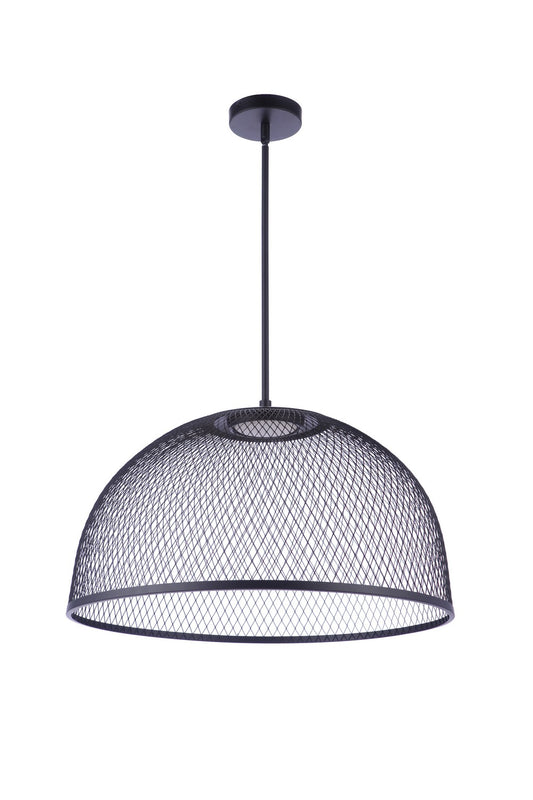 Craftmade - P1005FB-LED - LED Pendant - Sculptural Statement Pendants - Flat Black