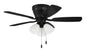 Craftmade - WHL42FB5C3 - 42"Ceiling Fan - Wheeler 42 3-Light - Flat Black