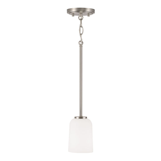 Capital Lighting - 348812BN-542 - One Light Pendant - Lawson - Brushed Nickel