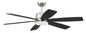 Craftmade - HGN54PLN6 - 54"Ceiling Fan - Hogan - Polished Nickel