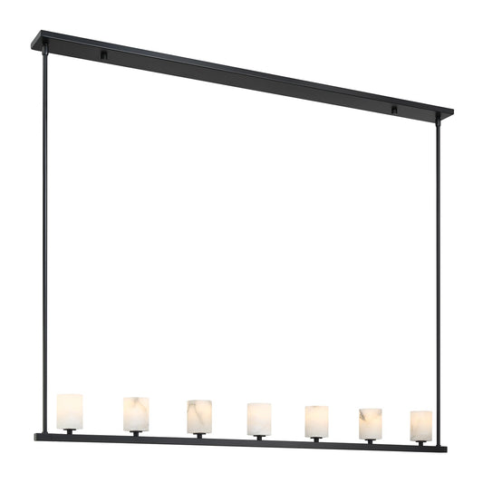 Crystorama - ARA-10267-MK-ST - LED Chandelier - Aragon - Matte Black