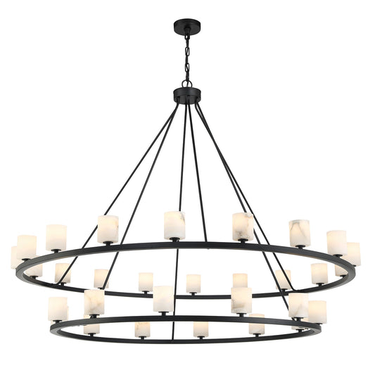 Crystorama - ARA-10269-MK-ST - LED Chandelier - Aragon - Matte Black