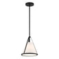 Crystorama - FUL-900-BK - One Light Pendant - Fulton - Black